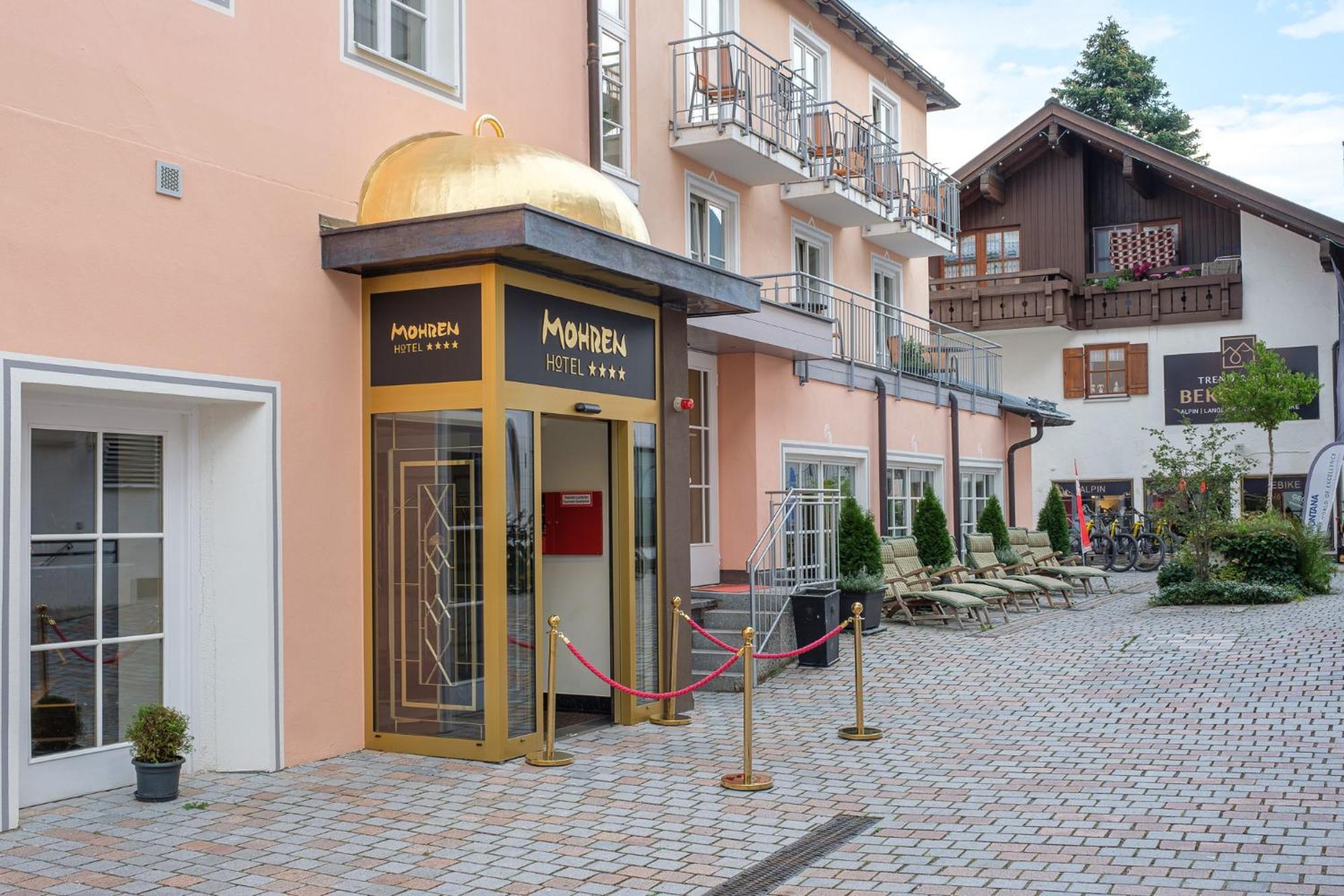 Hotel Mohren Оберстдорф Экстерьер фото