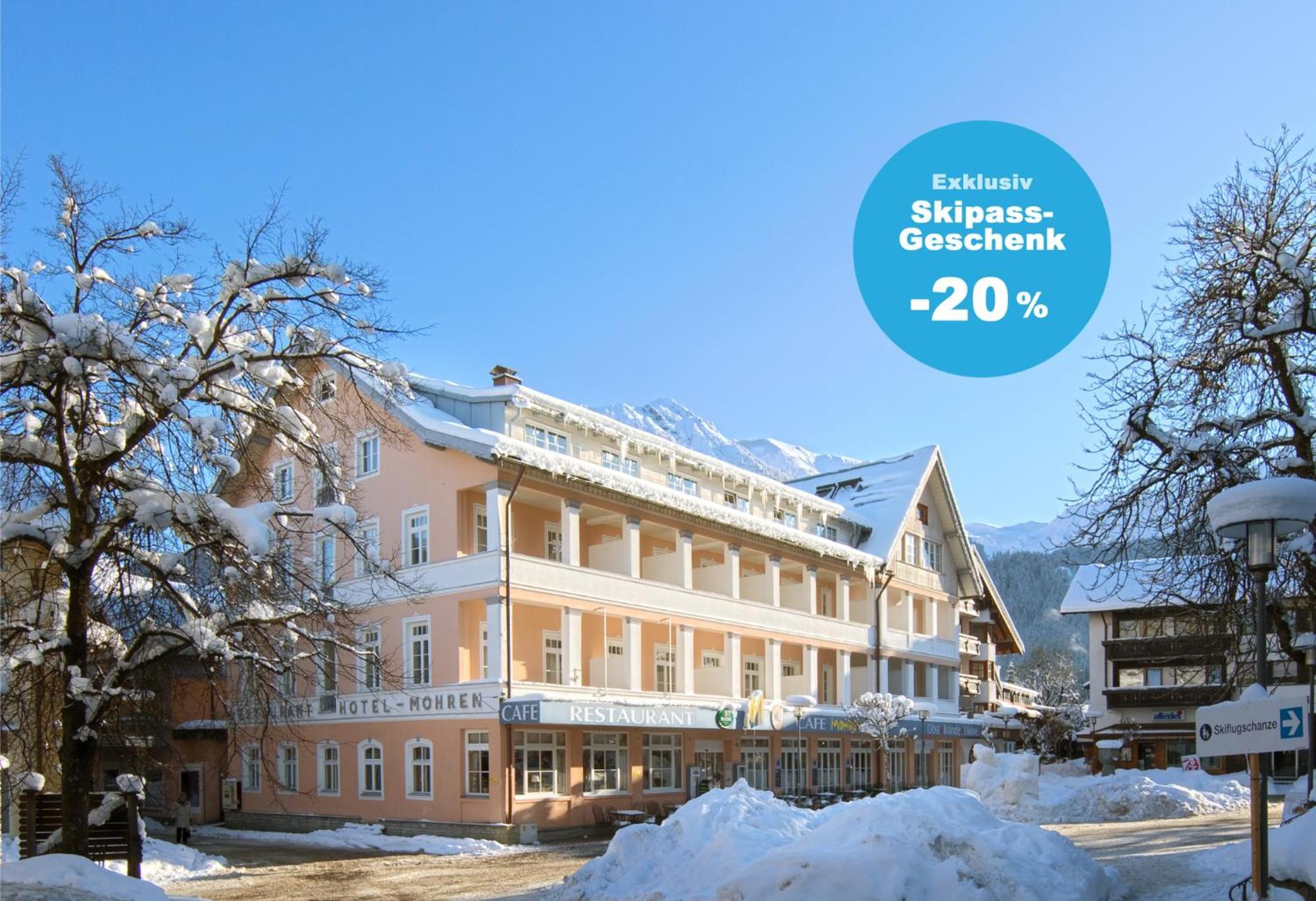 Hotel Mohren Оберстдорф Экстерьер фото